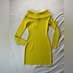 Alexis Vibrant Yellow Cowl Neck Top